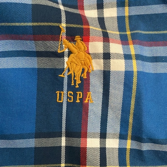 US Polo Assn checkered shirt - Picture 4 of 5